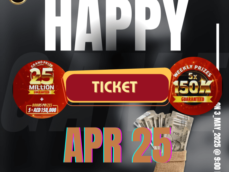 Big Ticket – 4 Ticket April Series 274-Group-1&nbsp;/03/05/2025