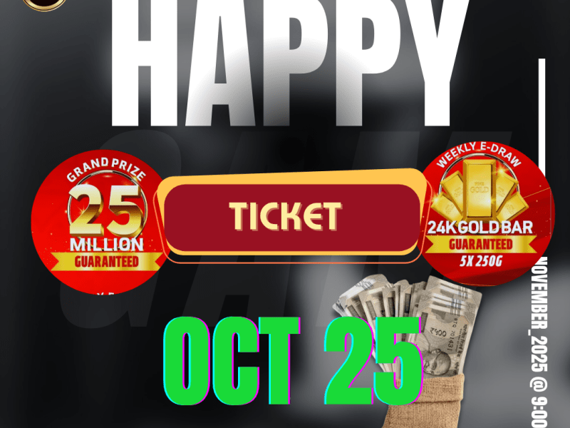 Big Ticket – 3 Ticket OCTOBER Series 280-Group-1&nbsp;/03/11/2025