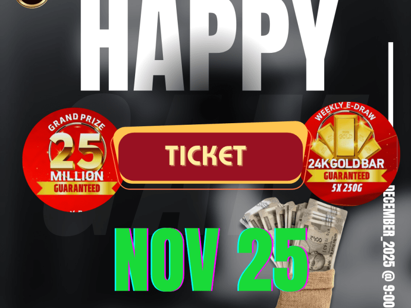 Big Ticket – 4 Ticket NOVEMBER Series 281-Group-1&nbsp;/03/12/2025